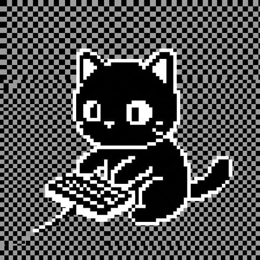 Catto typing at keyboard